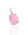 Pingente Prata Oval Pedra Rosa - Imagem 1