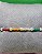 Pulseira Prata Nylon 18 Cm + 2 Cm Miçangas Cores Quentes E Pérolas - Imagem 7