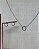 Conjunto Colar, Pulseira e Brinco Círculo Vazado - 45cm - Imagem 1