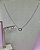 Conjunto Colar, Pulseira e Brinco Círculo Vazado - 45cm - Imagem 3