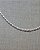 Corrente Prata 45cm Piastrine 1,5mm - Imagem 3