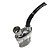 Bong Water Pipe Jindian Yandou De Metal E Acrílico - Imagem 4