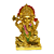 Estátua De Resina Ganesha Dourado 9cm - Imagem 1