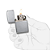 Isqueiro Original Zippo 1941 Vintage Chrome LTR - Imagem 4
