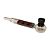 Pipe De Vidro D&k Caveira Com Bowl De Metal 15mm + 5 Telas - Imagem 11