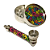 Kit D&k - Pipe De Metal + Dichavador Grande Metal + 5 Telas - Imagem 18