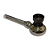 Pipe D&k De Vidro Pintura Metalizada Bowl De Metal + 5 Telinhas - Imagem 5