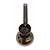 Pipe D&k De Vidro Pintura Metalizada Bowl De Metal + 5 Telinhas - Imagem 7