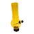 Máscara Bong Caveira Fogo Com Óculos - Bong Acrílico E Bowl Metal - Imagem 4