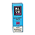 Líquido Juice Nicsalt BLVK Fruit Ice Pod - Strawberry Grape 35mg - 30ml - Imagem 1