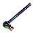 Cachimbo De Vidro Bola Dupla Função + Brinde 5 Telinhas Metal - Imagem 7