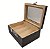 Caixa Umidora Para Charuto Com Termometro e Cadeado De Senha - Imagem 2