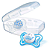 Chupeta Physio Forma Light Lumi (0 a 6m) 2 Unid. - Chicco - Imagem 4