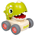 Carrinho Dino com Fricção e Apito - Buba - Imagem 1