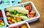 Bento Box de Refeição Lanche com 2 Divisórias em Silicone Jungle Marcus & Marcus - Imagem 4