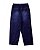 CALÇA CARGO JEANS ESCURA COM LAVAGEM - Imagem 2