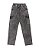 Calça cargo jeans Marmorizada juvenil - Imagem 1