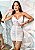 Vestido Curto de Renda Branco - Imagem 4