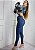 Calça Modeladora Push Up  Jeans Escuro - Imagem 3