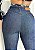 Calça Modeladora Push Up  Jeans Escuro - Imagem 6