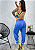 Calça Feminina Alfaiataria Azul - Imagem 3