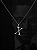 Pingente Malcolm X em Prata 925 - Imagem 1