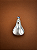 Pingente Aparecida 1 - Nossa Senhora Aparecida em Prata 925 - Imagem 1