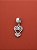 Berloque Sankofa - Coração mini em Prata 925 - Imagem 2