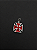 Pingente Cruz de Malta Resina - Vasco da Gama em Prata 925 - Imagem 1