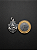 Pingente Escudo Vasco da Gama em Prata 925 - Imagem 4