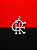 Pingente CRF - Flamengo em Prata 925 - Imagem 1
