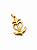 Pingente Cruz Camargue - Santa Sara Kali em Ouro 18k - Imagem 2