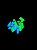 12 Colares De Pedra Fluorescente Brilha No Escuro Ref.1385 Bijuteria Dúzia colar acende no escuro fio poliéster ajustáve - Imagem 3
