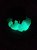 Colar Coração De Pedra Fluorescente Ref: 8072 - Dúzia - Imagem 4