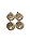 12 Pingente Medalha Hooponopono Ouro Velho Masculino Ref.2301 - Imagem 2
