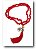 Japamala de Açaí Vermelho com 108 Contas e Medalha Ho'oponopono - Beleza e Harmonia em Suas Mãos - Imagem 2