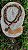 Japamala 108 Contas de Açaí Colorido Verde com Rajado Escuro e Medalha Buda - Imagem 4
