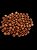 Contas Bolas de Madeira Marrom de 10mm Pacote com 30g Aprox. 90 Peças - Imagem 2
