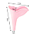 Funil Urinario de Silicone - pipi em pé - Imagem 2