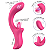 Chico Vibrador Ponto G com Estimulo de Lingua 360 para Clitóris - Imagem 1