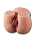 Masturbador Bumbum Feminino Realistico Lana - Imagem 1