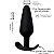 Plug Anal Conico em Silicone - Imagem 1