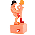 Casal Safadinho – Brinquedo Divertido de Corda - Imagem 2