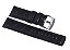 PULSEIRA DE COURO CROCO PRETA - Imagem 2
