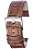 PULSEIRA DE COURO CROCO HAVANA - Imagem 1