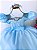 Vestido Lele Encanto Azul Bebê Borboletas - Imagem 2