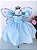 Vestido Lele Encanto Azul Bebê Borboletas - Imagem 4
