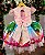 Vestido Infantil Temático Luxo Moana Baby - Imagem 4