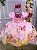 Vestido Infantil Temáticos da Gigi Fadas - Tinker Bell Rosa - Imagem 7