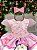 Vestido Infantil Temático Luxo Minnie/Minie Rosa - Imagem 2
